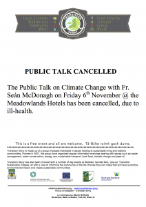 6th nov cancelled TK public talk