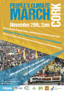 people's global climate action march Cork 2015